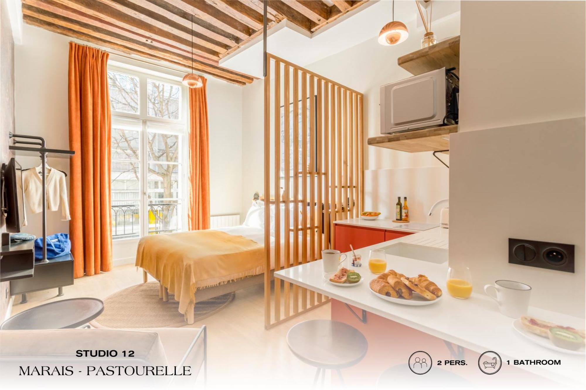 Apartment Beauquartier - Marais Pastourelle Paris