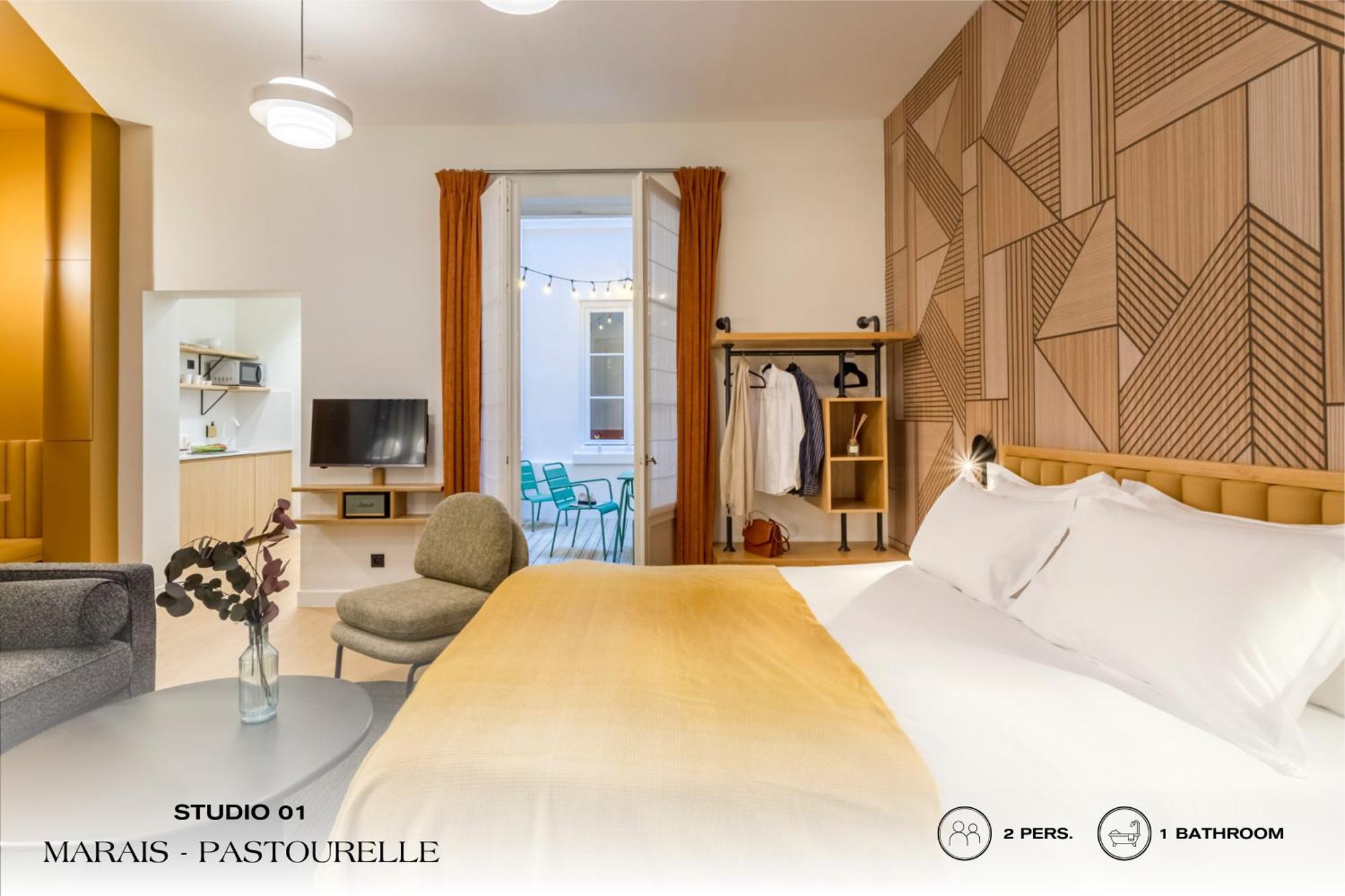 Apartment Beauquartier - Marais Pastourelle Paris